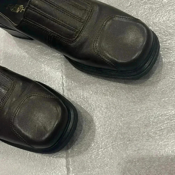 [7]ROHDE  Slip On Brown Leather Women Dress/Walking Shoes - Picture 3 of 9